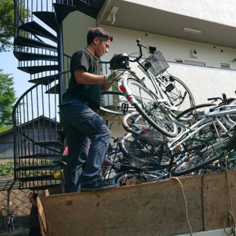 自転車回収